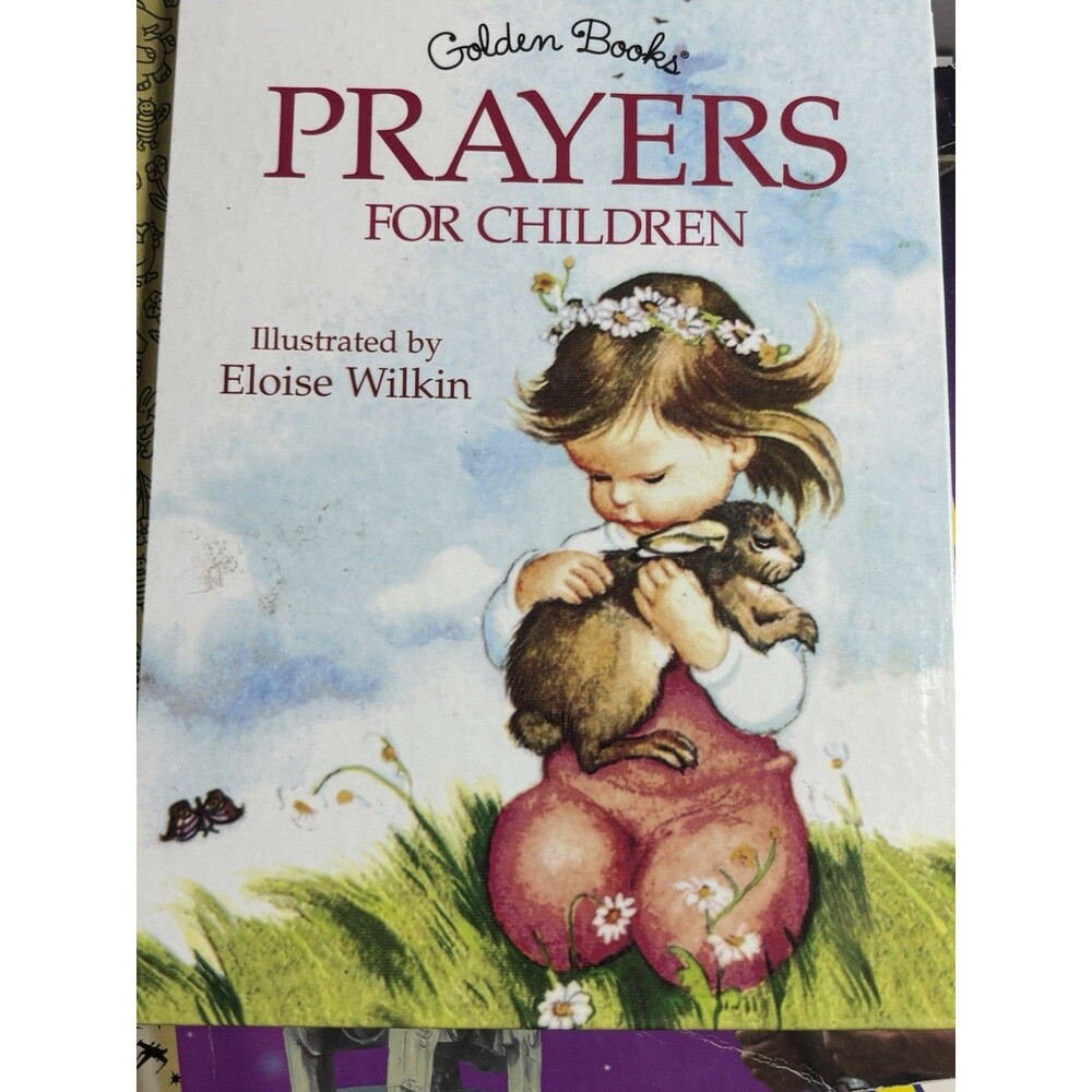 Golden Books Prayers for Children by Eloise Wilkin Illustrated